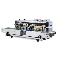 FRD-1000有色墨轮打码印金蛋字月饼封口机食品牛皮纸袋连续封口 FRD-1000[输送台加宽25cm]外观(不锈钢)