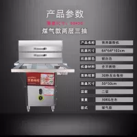 石磨肠粉机商用电摆摊早餐金蛋专用一抽一份小型家电用煤气全自动 桔色