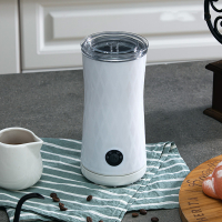 电动奶泡机咖啡奶泡器家用时光旧巷咖啡机全自动冷热打奶器 白色现发