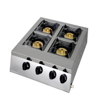 锡纸煤气灶多头四孔时光旧巷商用砂锅八眼多孔灶台面馆四眼单眼焖鸡单 正方形4眼节能[天然气][管道天然气]