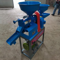 小麦剥皮新型加工脱机时光旧巷商用碾米机家庭作坊用壳农村稻谷打米去皮 碾米+粉碎(双用)不含电机