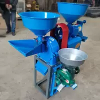 碾米去皮商用型机器时光旧巷农用立式脱机家用碾米机农村米糠去壳农业220v 碾米+粉碎+磨浆(三用)+全铜电