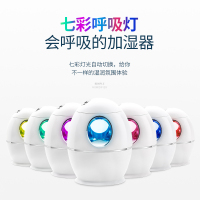 加湿器USB家用香薰机时光旧巷七彩香薰仪喷雾器创意礼品 白色标配