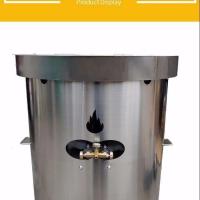 商用时光旧巷多功能立式炒货机糖炒板栗机燃气全自动交直流电瓶糖炒栗子机 25型电瓶款