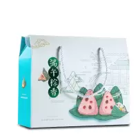 西瓜味的童话 端午粽香(3味6粽2鸭蛋)950g 嘉兴手提粽子 咸鸭蛋 礼盒装 蛋黄 肉粽 赤豆蜜枣 粽子礼盒