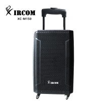 XIRCOM 捷讯XC-M150混响遥控含话筒分频式移动音箱 黑(台)