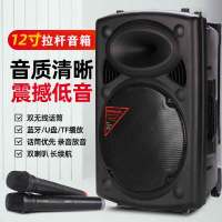 启诺 QN-M1010 10寸蓝牙拉杆音箱 大功率演出移动拉杆喇叭音箱 带话筒 黑色