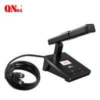 QNOA 启诺QN-SWC36S 双充电模式无线会议话筒 会议讨论手拉手话筒 黑 台