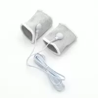 乐乐窝 情趣用品男用自玩弹力按摩快感器阴茎环蛋蛋环 织物环1对+连线