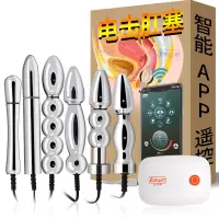 乐乐窝(lelewo) 智能APP无线遥控USB充电金属后庭按摩肛塞肛扩张女用男用脉 APP遥控充电主机+1387款肛塞