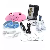 乐乐窝(lelewo) 情趣用品调教女用乳房刺激sm男用环后庭肛塞按摩器 [夫妻组合F3款]入门双孔组合
