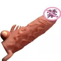 云曼(Yunman) 狼牙套男用成人加长加粗锁精环液态柔软逼真仿 H款震动背刺长15cm赠长3.5赠粗1内径3cm