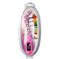 乔尚诗 后庭精灵拉珠肛塞sm另类玩具 肛塞自嗨玩男女用成人情趣用品 变形龙粉色(不含电池)