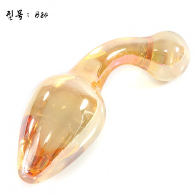 G点后庭仿真阳具水晶玻璃蒂刺激肛塞女自嗨玩性工具成人用品好