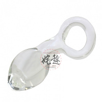 G点后庭水晶玻璃阳具男女自玩情趣用品性工具外出激情快感肛塞球