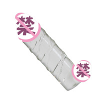 水晶玻璃防真阳具超大超粗女用自玩性工具倒模 阳刚逼真