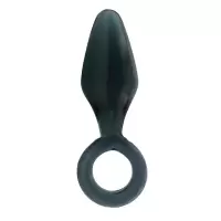 水晶玻璃戒指拉珠肛塞扩肛器性工具夫妻激情成人用品玩具自玩抽插 37C黑色