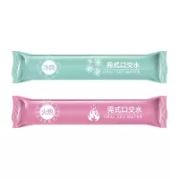 交悦口娇水冰火双感男女共用夫妻情趣冰热感性用品床上用品冰感热感水  1支冰(薄荷味)+1支火(草莓味)口爱水体验装