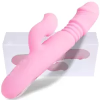 久爱 震动棒女用自嗨玩情趣性用品 夫妻房事电动按摩振动av转珠棒快感玩具舌舔吮吸器具秒潮 全自动加温伸缩+礼品包+震动器