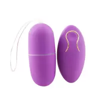 久爱 女用自嗨玩遥控无线静音有线跳蛋双头成人用品情趣性用品 舞灵-紫