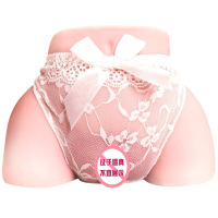 久爱 飞机杯処女 男用自嗨玩処女双通道撸撸杯臀部模自嗨玩名器实体半身情趣用品双通道道 默认规格