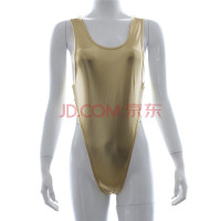 桃色缘 束缚皮革紧身衣高叉泳衣 演出服成人情趣用品夫妻调情另类调教男女性感另类服饰均码 绚丽金