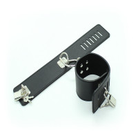 桃色缘 多款可选另类调教捆绑束缚毛绒皮革手铐 sm情趣用品男女用器具夫妻激情私密刺激游戏成人性玩具 D