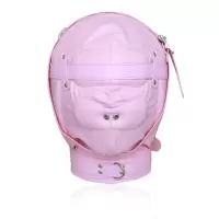 桃色缘 多款窒息面罩重度屠夫面具皮革头套 sm情趣用品男女用器具SM另类调教成人性玩具 Q