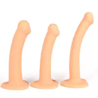 FAYA  中号3.4CM小阳具液态硅胶女用自慰器成人情趣性用品夫妻调情 拉拉用品 中号肉色一个