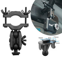 惠普行车记录仪后视镜支架挂架F210F300F310F330F500GF515F520 11.5x8T型鲨齿【挂架】