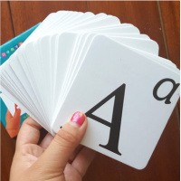 [雅苑居]小学生英语单词卡片英文字母闪卡儿童幼儿园宝宝早教启蒙识字教具 [108张]英文卡片