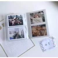 *橘子商店*磨砂相册4寸收纳记录收集纪念册64入