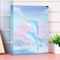一角鲸 [A5/8寸]-正反可放160张|a4纸相册本插页式明信片收纳册6寸8寸12