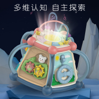 婴儿玩具乐器手拍鼓儿童拍拍鼓六面体6个月7宝宝8早教1岁音乐