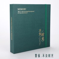 墨绿.不负时光|车票收藏集票册收纳夹相册票据电影机票门票明信片纪念票根收集本