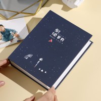 匆匆岁月 过塑7寸100张(一本装)|5寸6寸7寸相册本纪念册家庭本大容量插页式影集五寸六寸