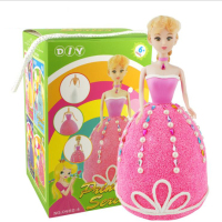 粉茹((绿色包装[水钻色随机|儿童diy手工材料雪花泥超轻粘土珍珠彩泥橡皮泥公主女孩玩具套装