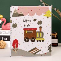 木偶火车【店铺】【99%的选择】 标准4寸400张|相册影集本大容量4寸5寸6寸装插页式家庭纪念册竖版过塑照片400张