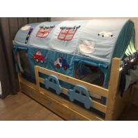 4节加高加网纱7号|儿童床上帐篷床幔室内公主城堡女孩家用蚊帐男孩游戏过家家小房子