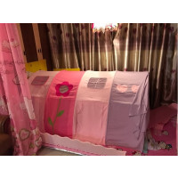 4节加高加网纱12号|儿童床上帐篷床幔室内公主城堡女孩家用蚊帐男孩游戏过家家小房子