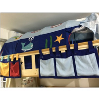 4节加高加网纱18号|儿童床上帐篷床幔室内公主城堡女孩家用蚊帐男孩游戏过家家小房子