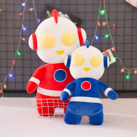 奥特曼公仔毛绒玩具咸蛋超人布娃娃玩偶睡觉抱枕男孩儿童生日礼物