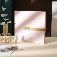 粉相册+送礼盒+送礼包+送礼品袋[白内页] 20|覆膜diy相册本粘贴式手工浪漫情侣创意礼物火车票收藏影集纪念册