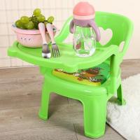 儿童餐椅叫叫椅带餐盘宝宝吃饭桌儿童椅子餐桌靠背宝宝小凳子塑料