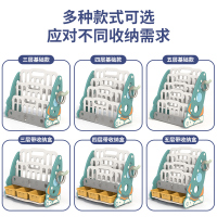 儿童书架置物架落地玩具收纳架幼儿园宝宝绘本架家用简易小型书柜