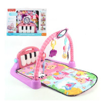 BMH48升级款琴可拆|豪华婴儿脚踏钢琴健身架器宝宝多功能音乐毯fwt06 0-3岁玩具