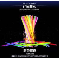 100根荧光棒一次性桶装|卡通彩灯会发光的戒指可爱儿童玩具闪光手指灯亮公主女孩小礼品