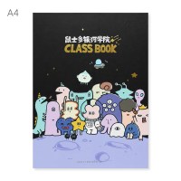 C:集体合照(可写8老师+92同学)|/鼠士多银河学院 同学录 创意韩国韩版唯美可爱鼠年学生毕业纪念册留言册活页a4