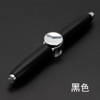 黑色带LED灯|指尖陀螺led发光金属创意减压玩具手指陀螺旋笔上课无聊解压神器