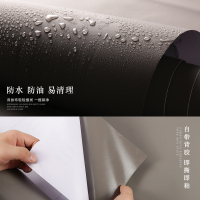欧美现代风格防水防油厨房橱柜门耐高温加厚壁纸家具翻新贴纸自粘